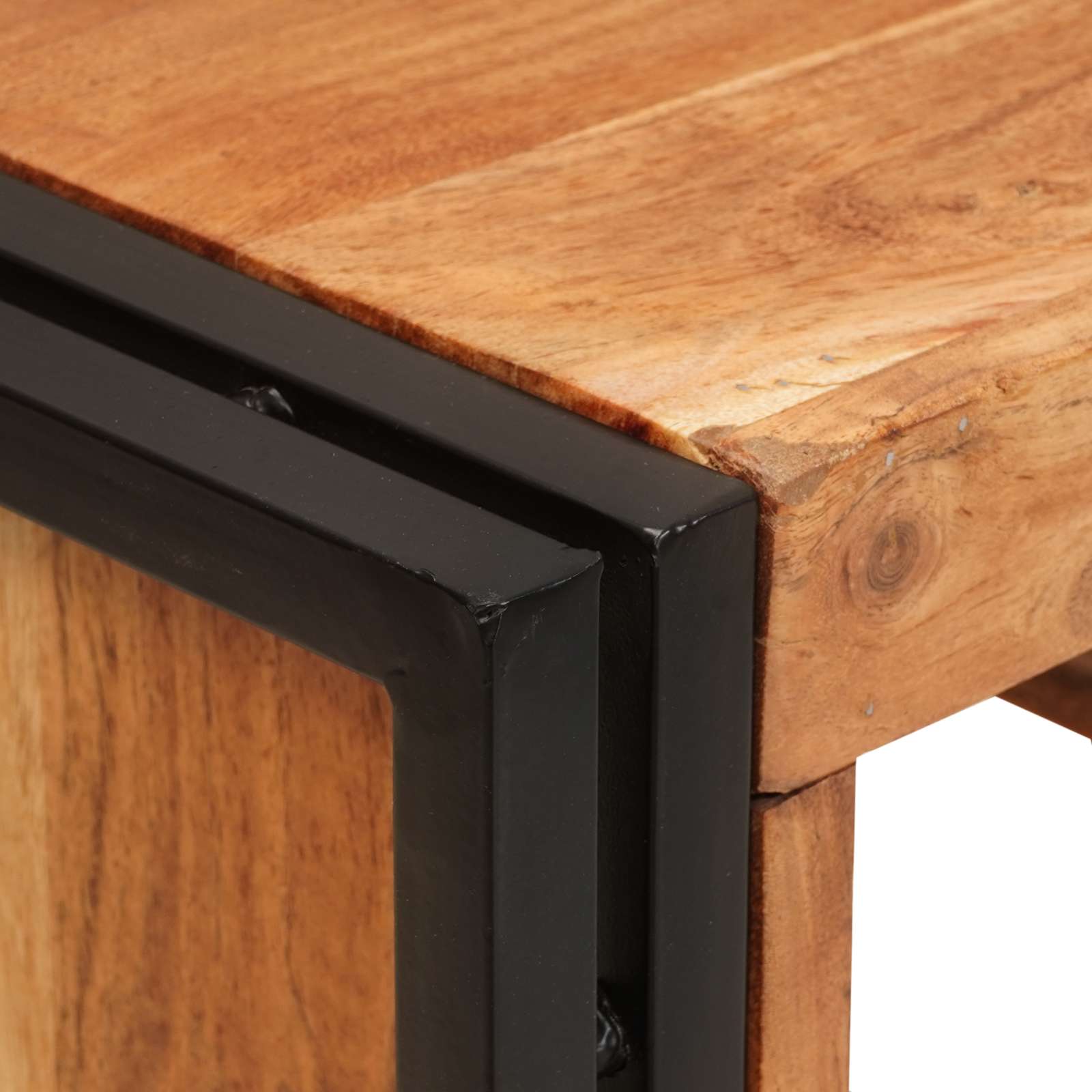 Étagère à vin Marron 80 x 45 x 33 cm Bois d'Acacia Massif - XIOS