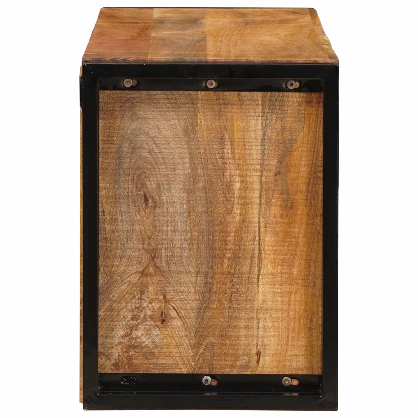 Étagère à vin 100 x 45 x 33 cm Bois de mangue brut solide - XIOS