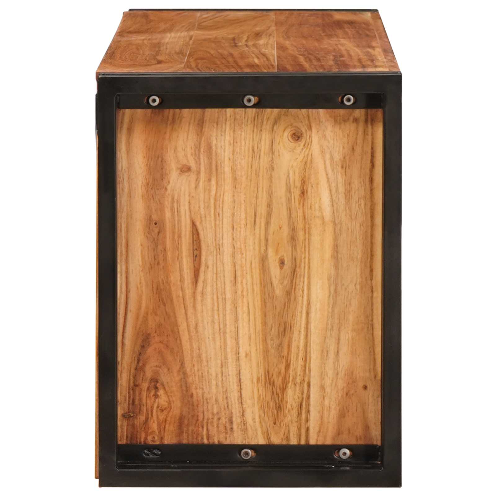 Étagère à vin Marron 100 x 45 x 33 cm Bois d'Acacia Massif - XIOS