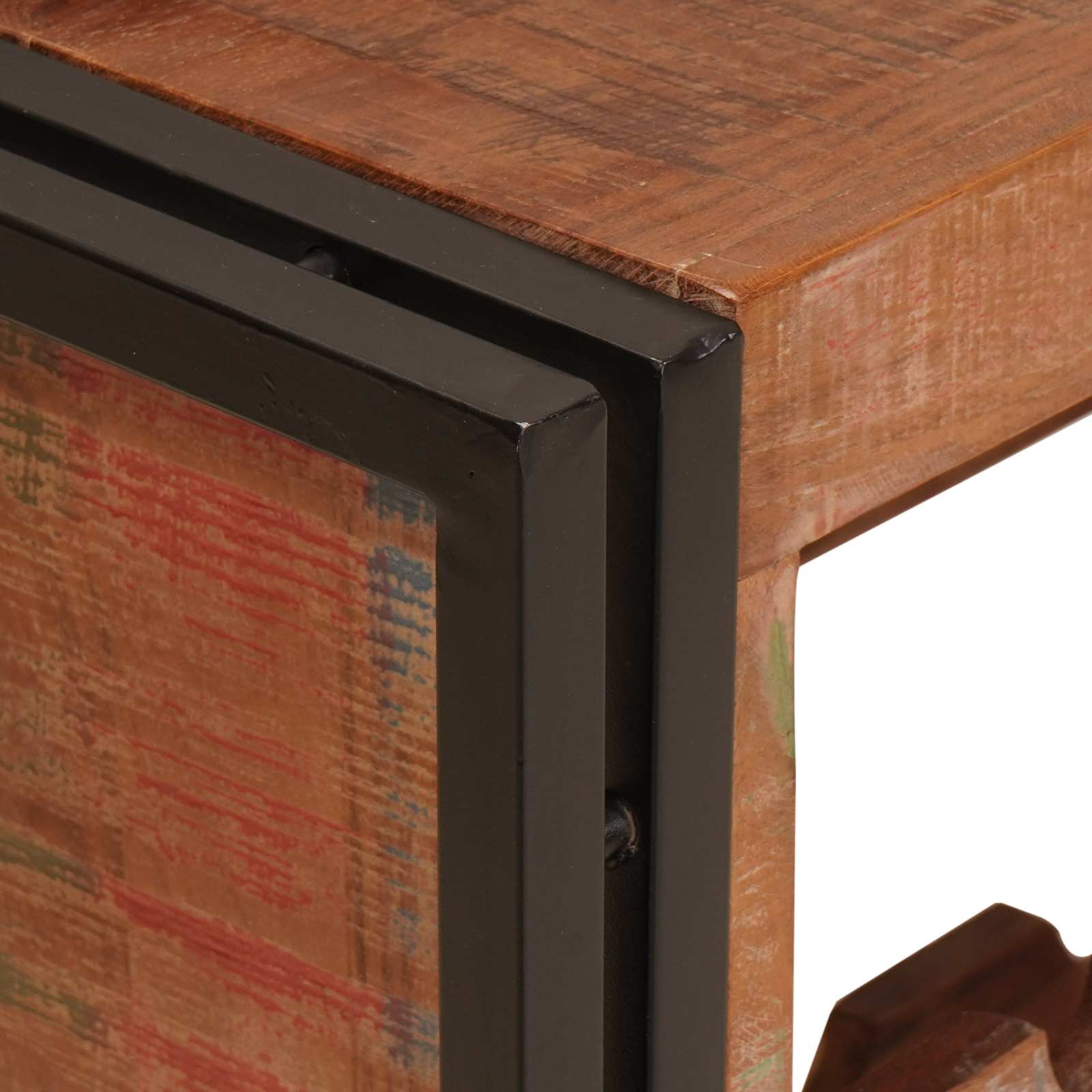 Étagère à vin Marron 100 x 45 x 33 cm Bois récupéré massif - XIOS