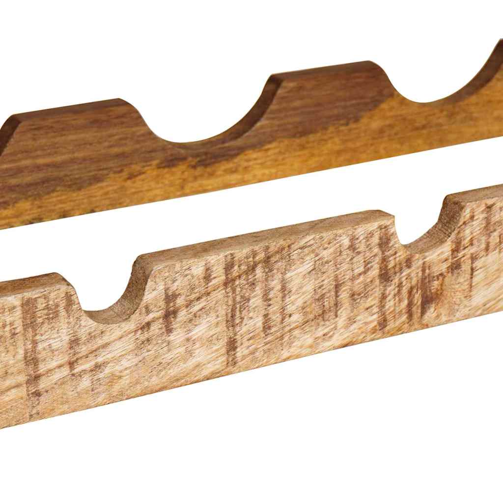 Étagère à vin 100 x 45 x 33 cm Bois de mangue brut solide - XIOS