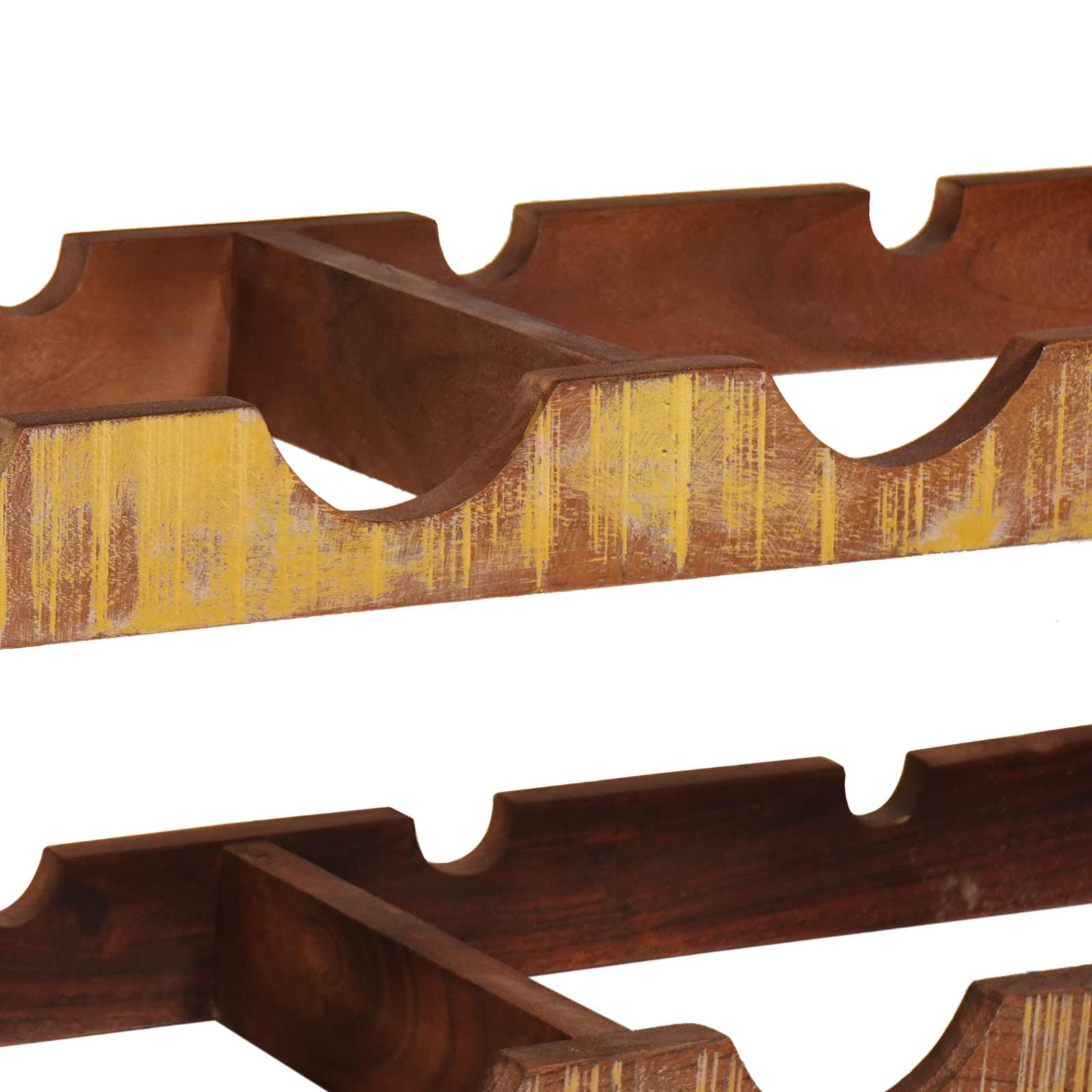 Étagère à vin Marron 120 x 45 x 33 cm Bois récupéré massif - XIOS