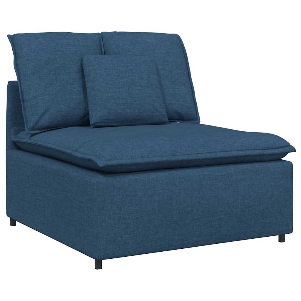 Canapé modulable avec coussins bleus - XIOS