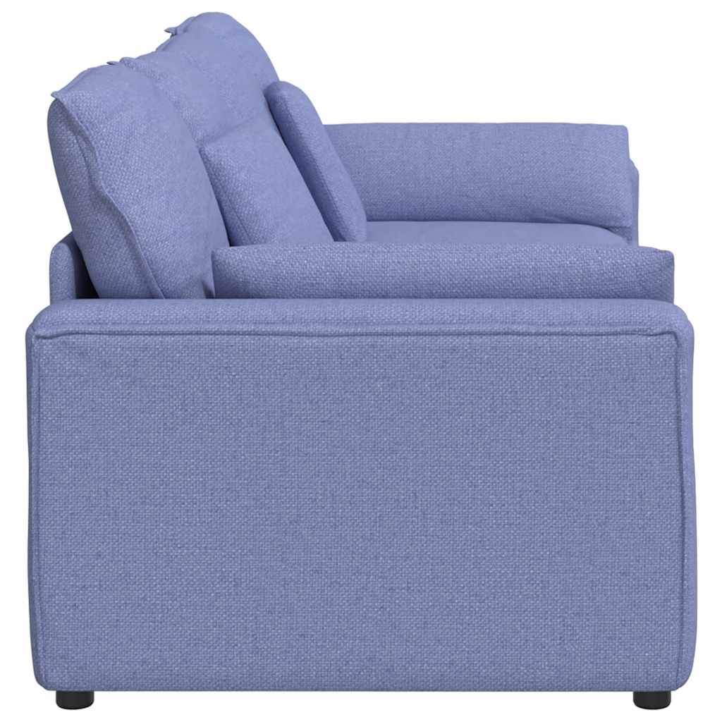 Canapé modulable avec coussins bleu jean - XIOS