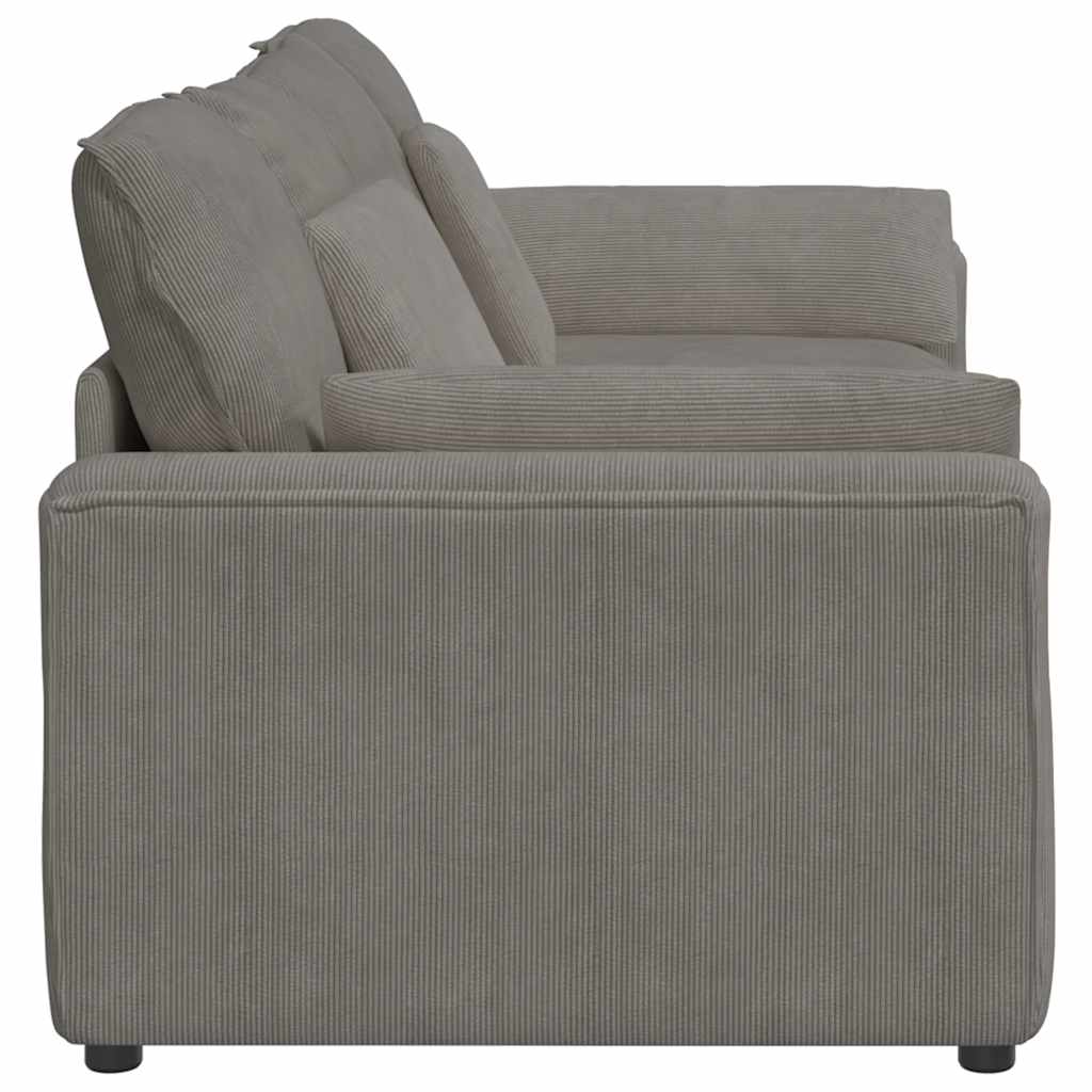 Canapé modulable avec coussins gris clair - XIOS