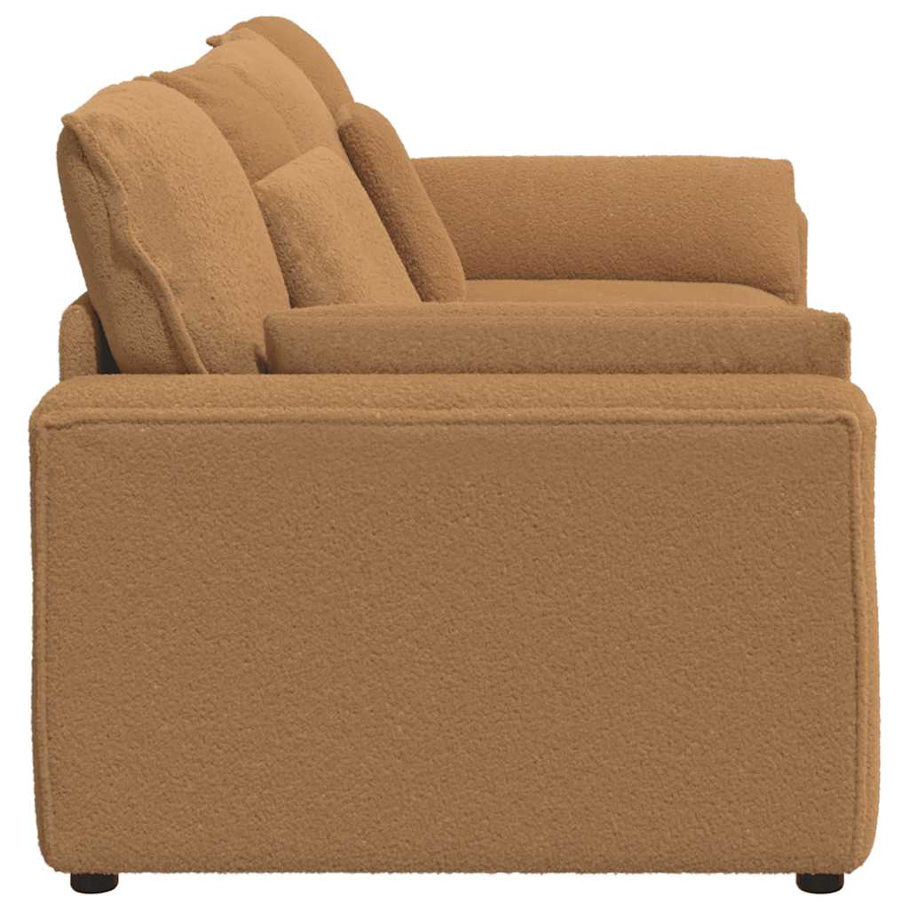 Canapé modulable avec coussins beige - XIOS