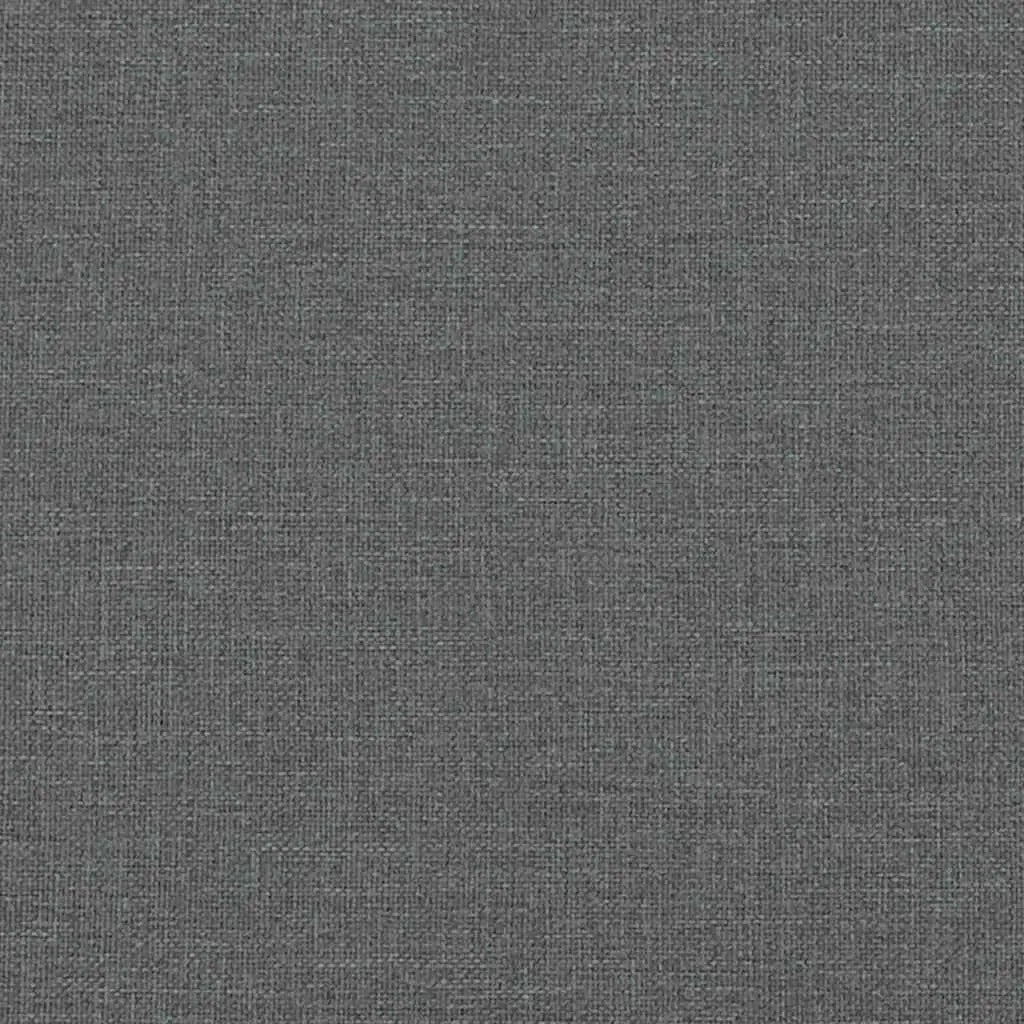 Canapé modulaire avec coussins en tissu gris foncé - XIOS