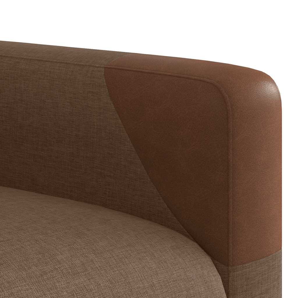 Fauteuil inclinable électrique Marron Tissu - XIOS