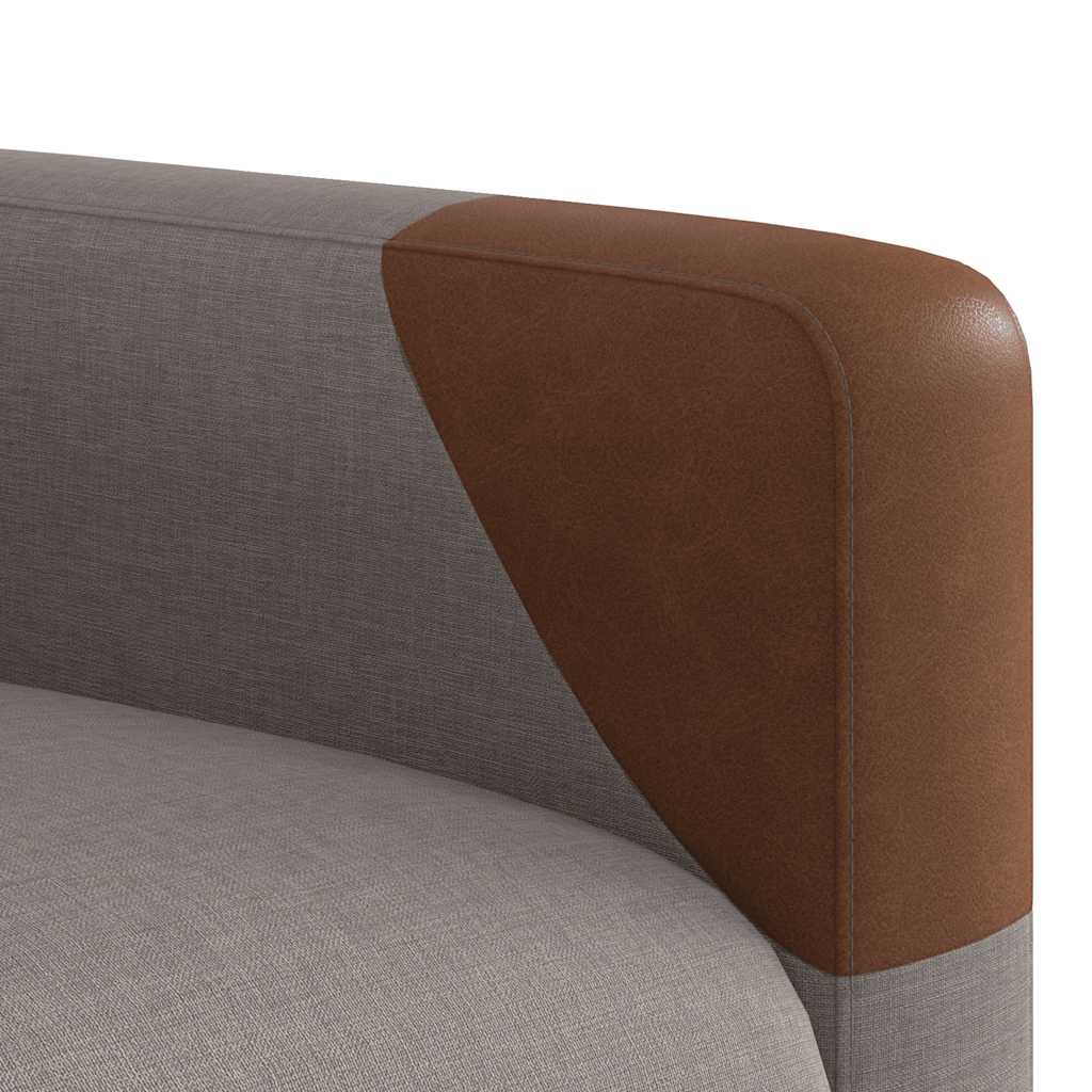 Fauteuil inclinable électrique Taupe Tissu