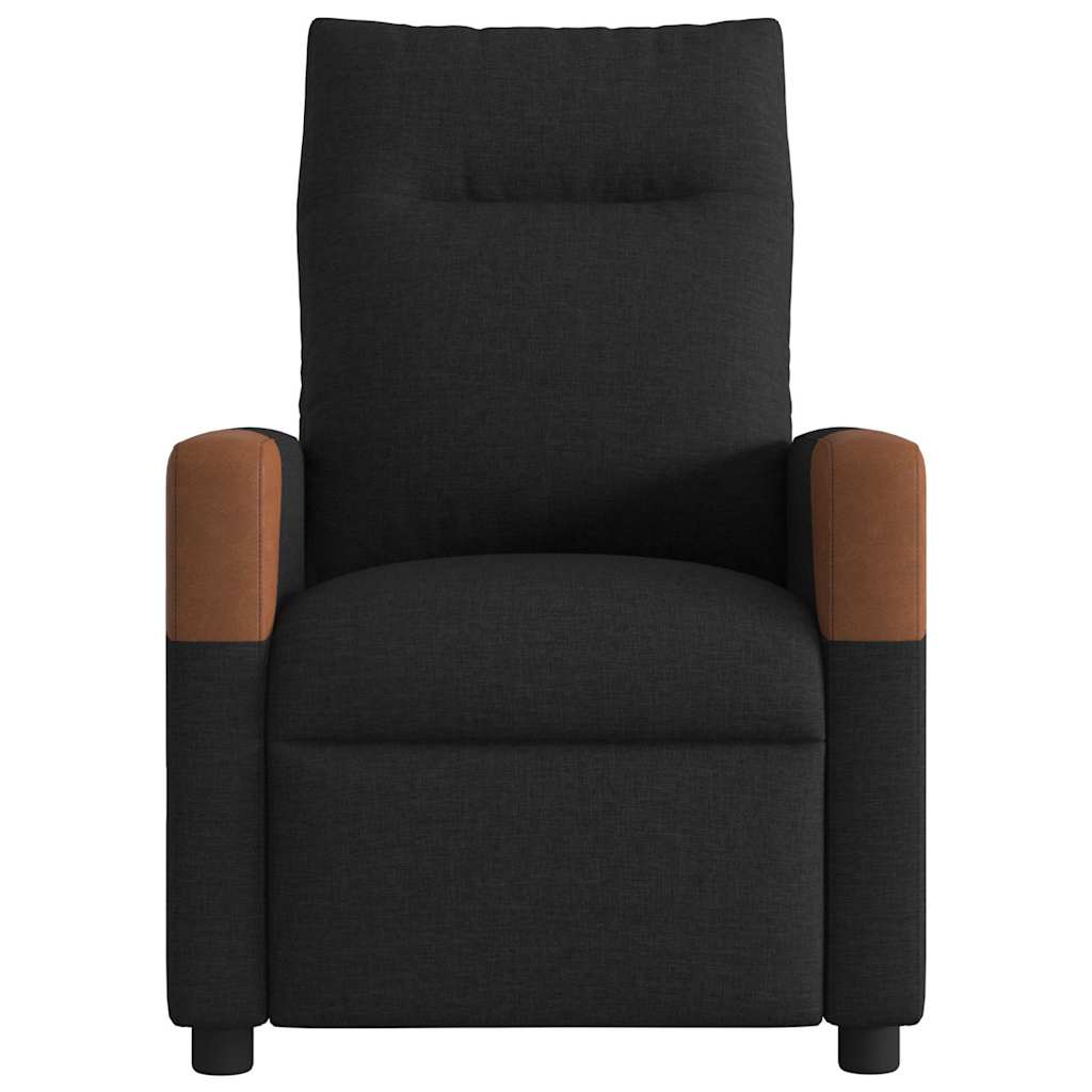 Fauteuil de massage inclinable électrique Noir Tissu - XIOS