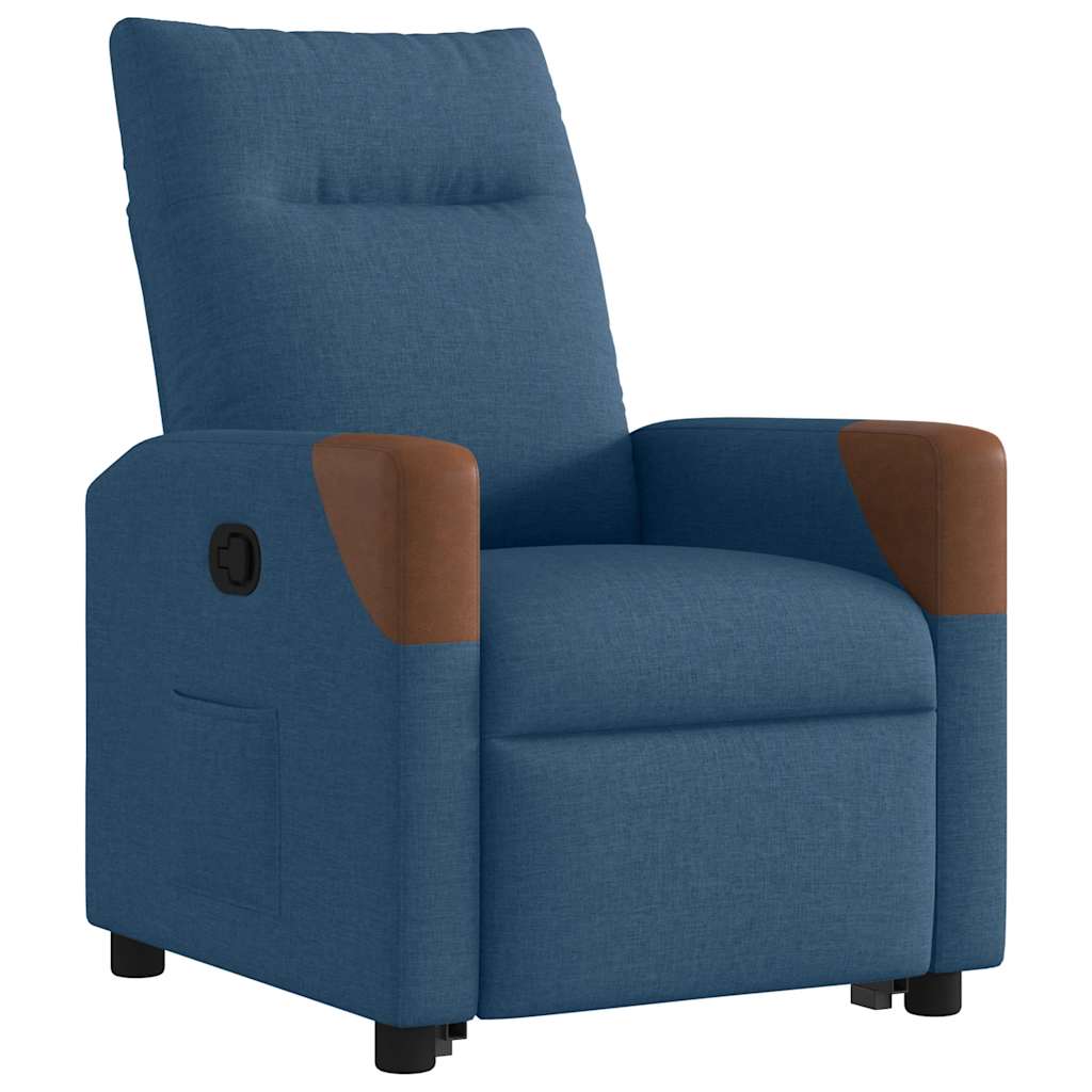 Fauteuil inclinable Bleu Tissu - XIOS