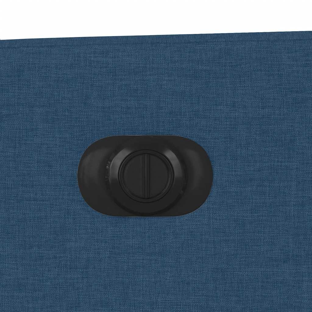 Fauteuil inclinable électrique bleu tissu