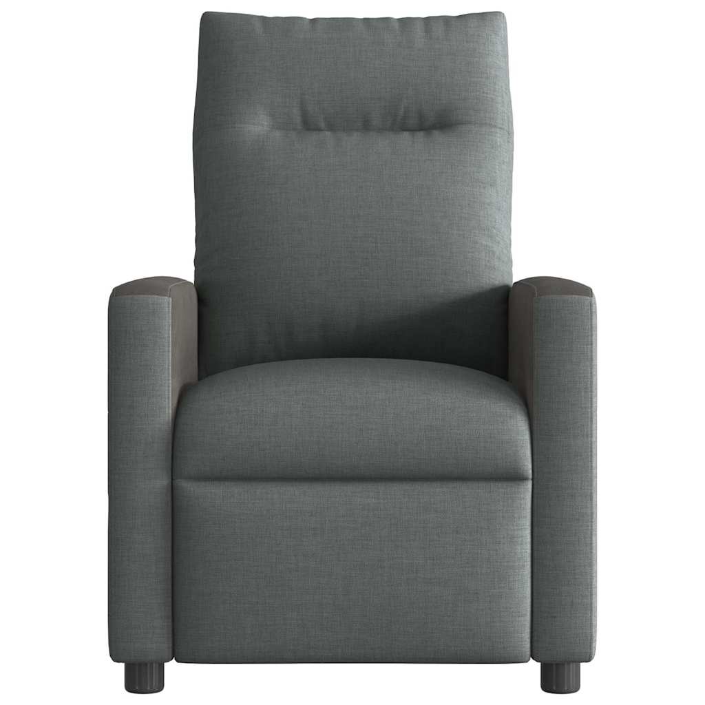 Fauteuil inclinable électrique Gris foncé Tissu - XIOS