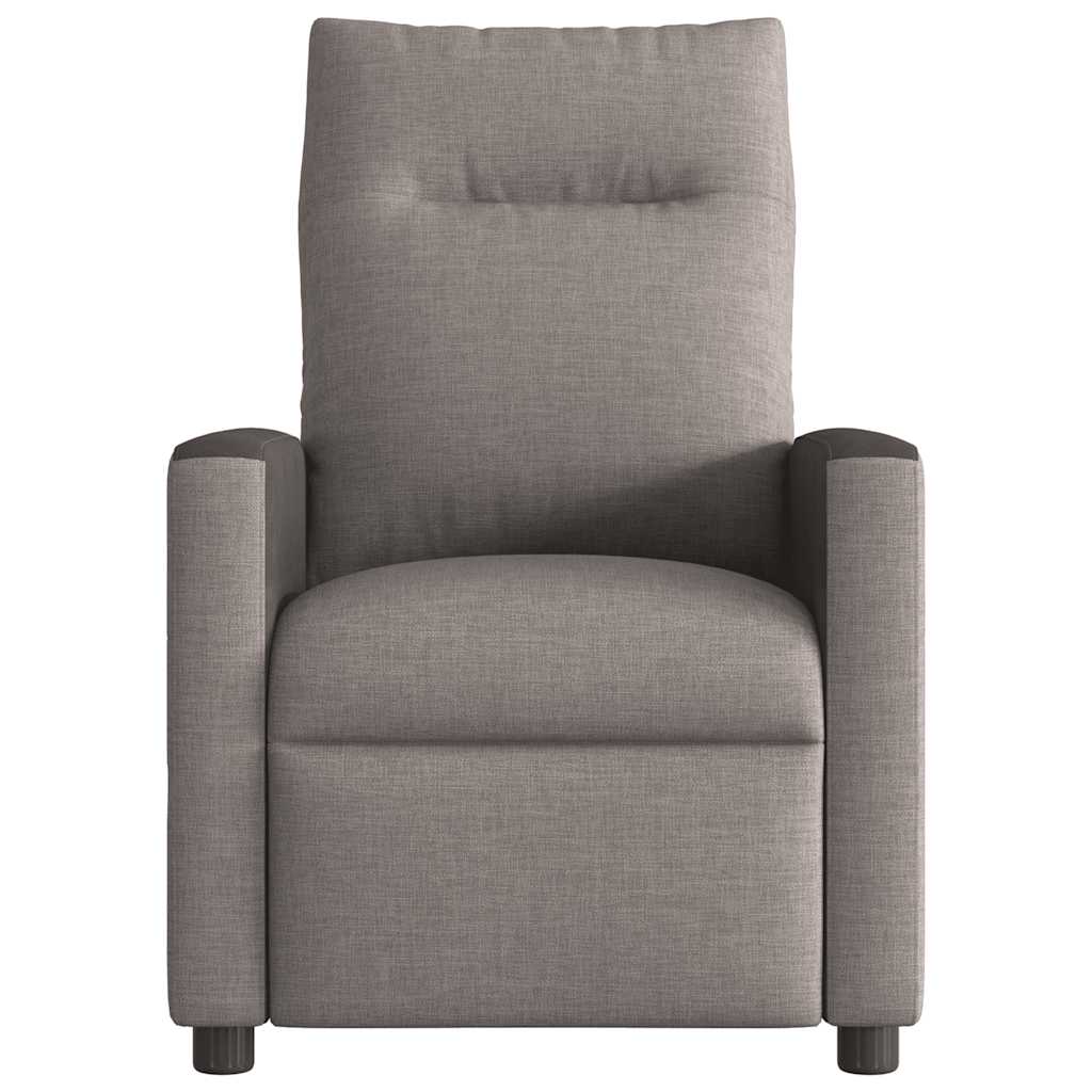Fauteuil inclinable électrique Taupe Tissu - XIOS