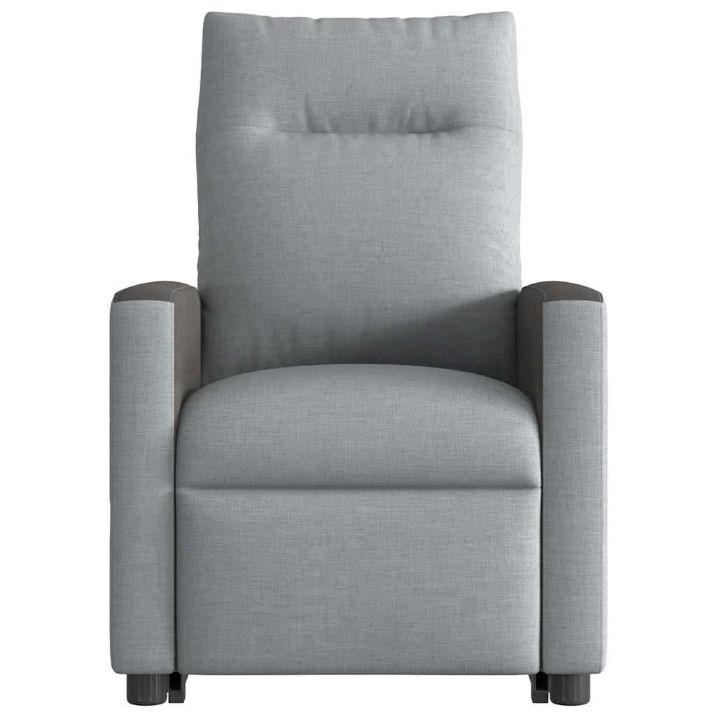 Fauteuil inclinable Gris clair Tissu - XIOS