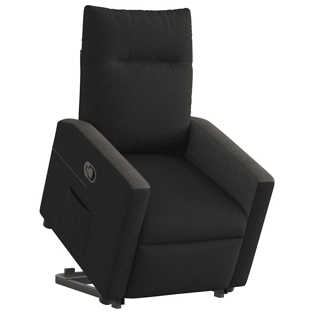 Fauteuil inclinable noir tissu - XIOS