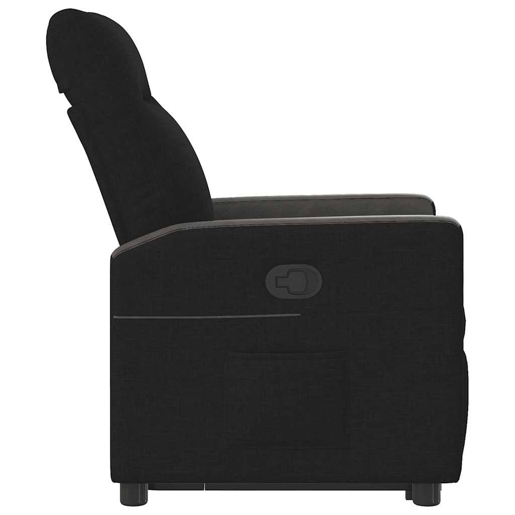 Fauteuil inclinable noir tissu - XIOS