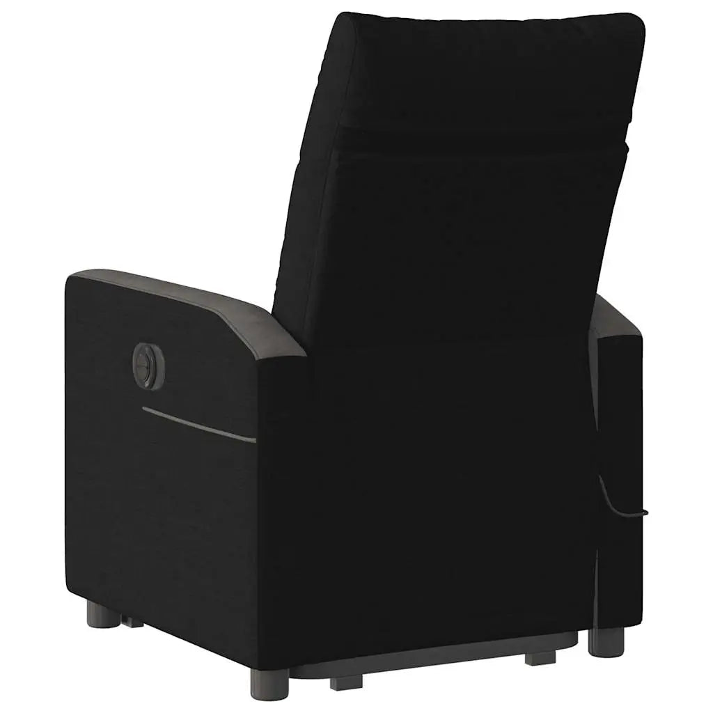 Fauteuil de massage inclinable Noir Tissu - XIOS