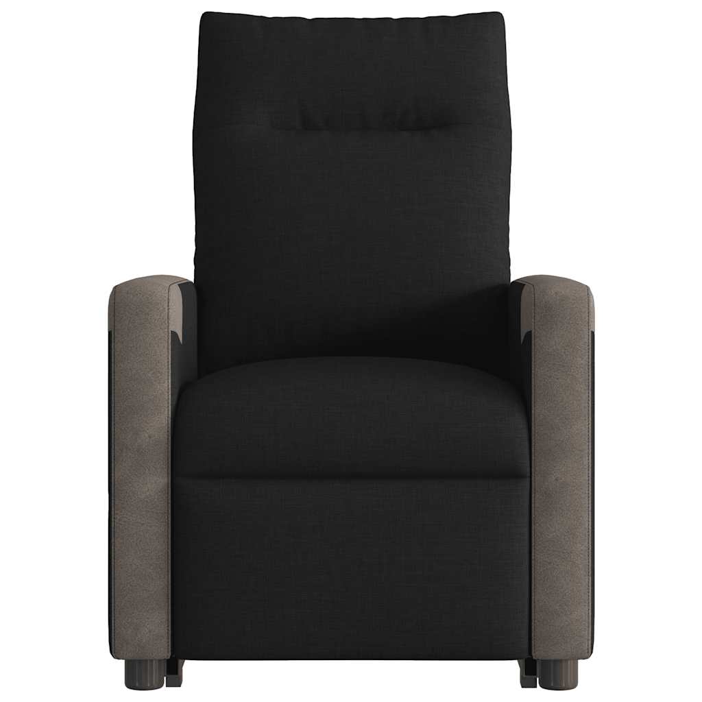 Fauteuil inclinable de massage électrique Noir Tissu - XIOS