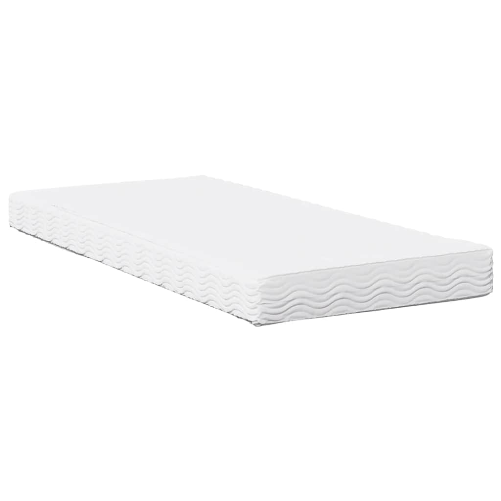 Lit de jour avec matelas blanc 80x200 cm bois de pin massif - XIOS