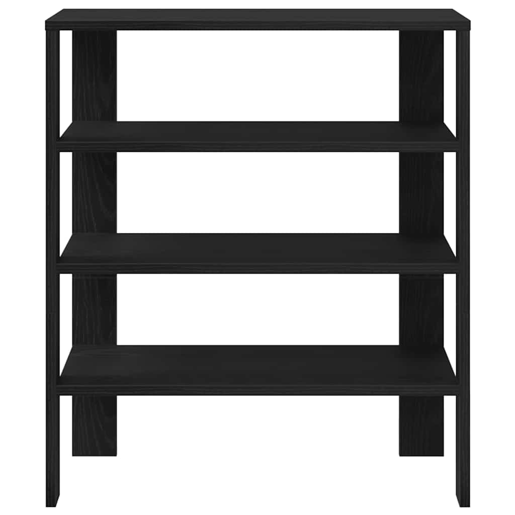 Étagère à chaussures noir 61x32x70 cm bois d'ingénierie - XIOS