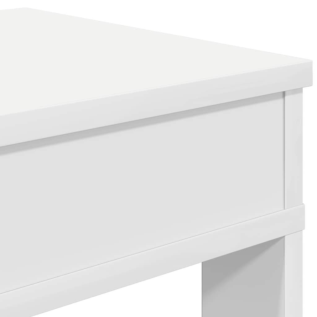 Étagère à chaussures blanc 60x30x98 cm bois d'ingénierie - XIOS