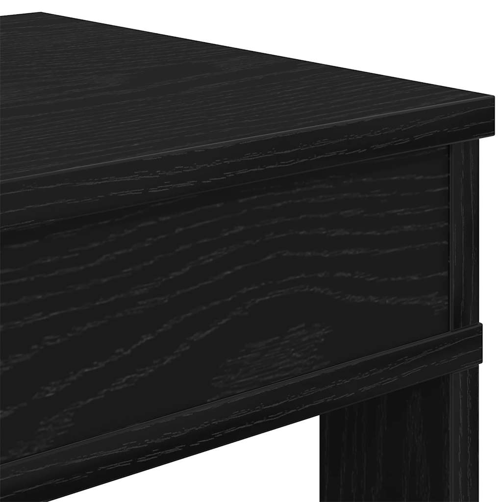 Étagère à chaussures noir 80x30x98 cm bois d'ingénierie - XIOS