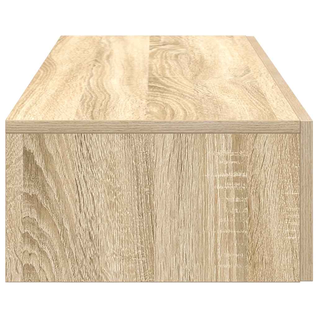 Étagère murale avec tiroirs chêne sonoma bois d'ingénierie - XIOS