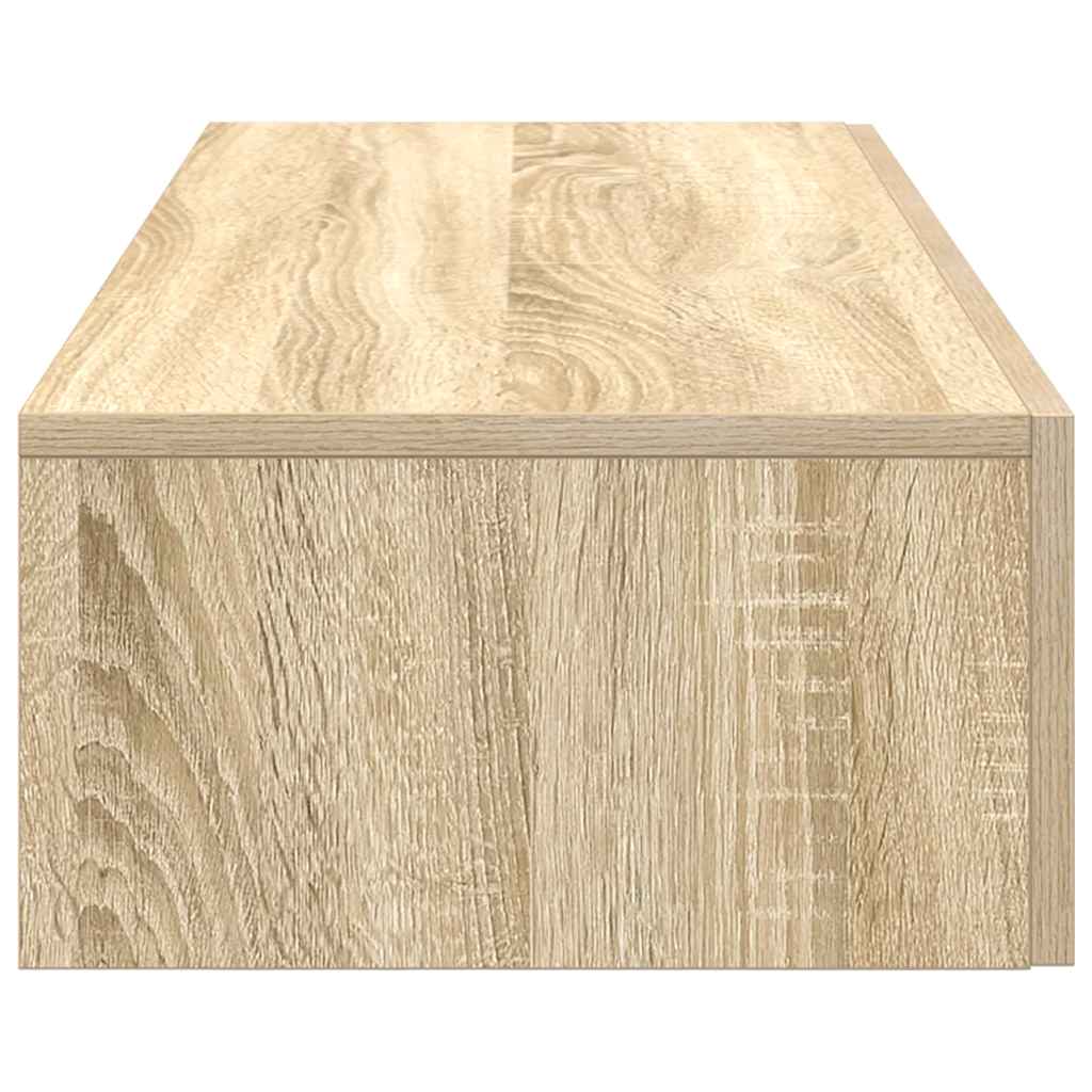 Étagère murale avec tiroirs chêne sonoma bois d'ingénierie - XIOS