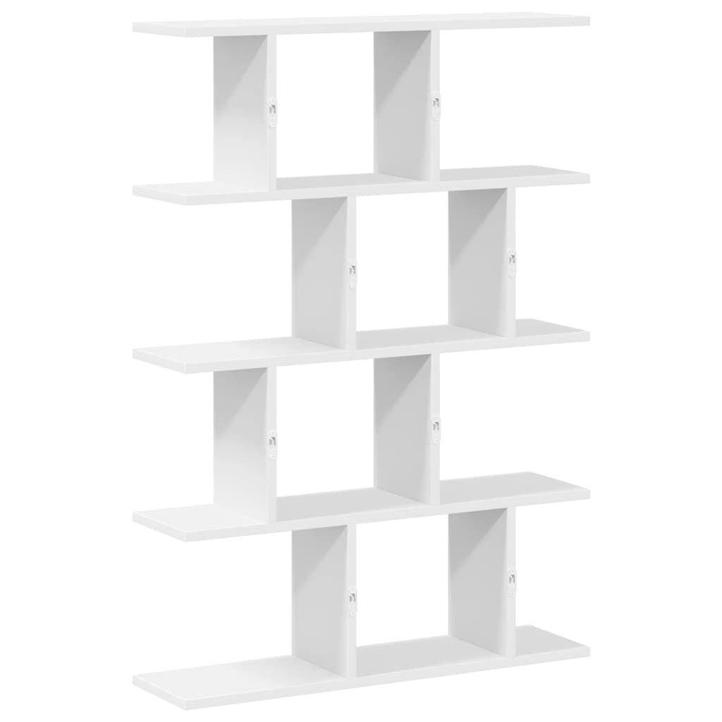 Étagère cube murale 12 compartiments blanc bois d'ingénierie - XIOS