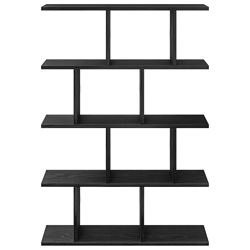 Étagère cube murale 12 compartiments noir bois d'ingénierie - XIOS
