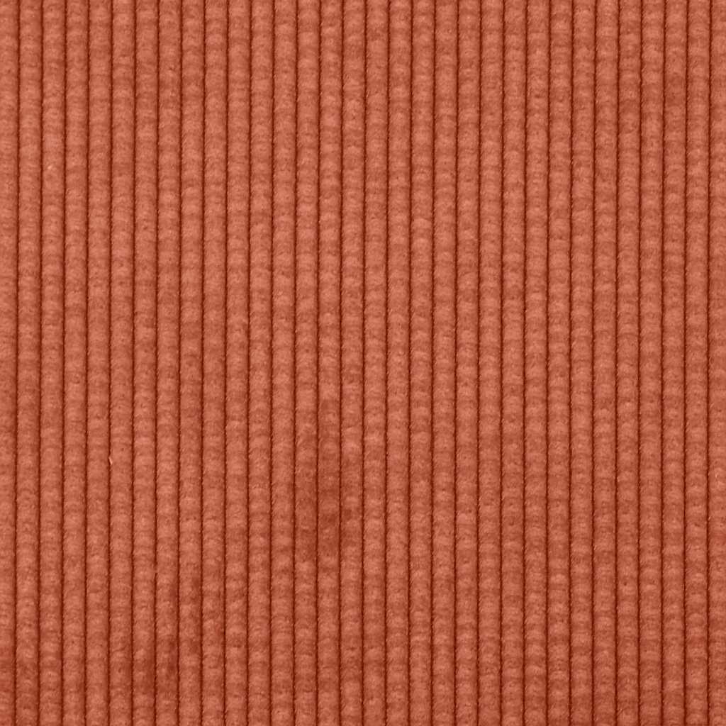 Repose-pieds modulaire pour canapé rouge orangé 100 x 100 x 48 cm - XIOS