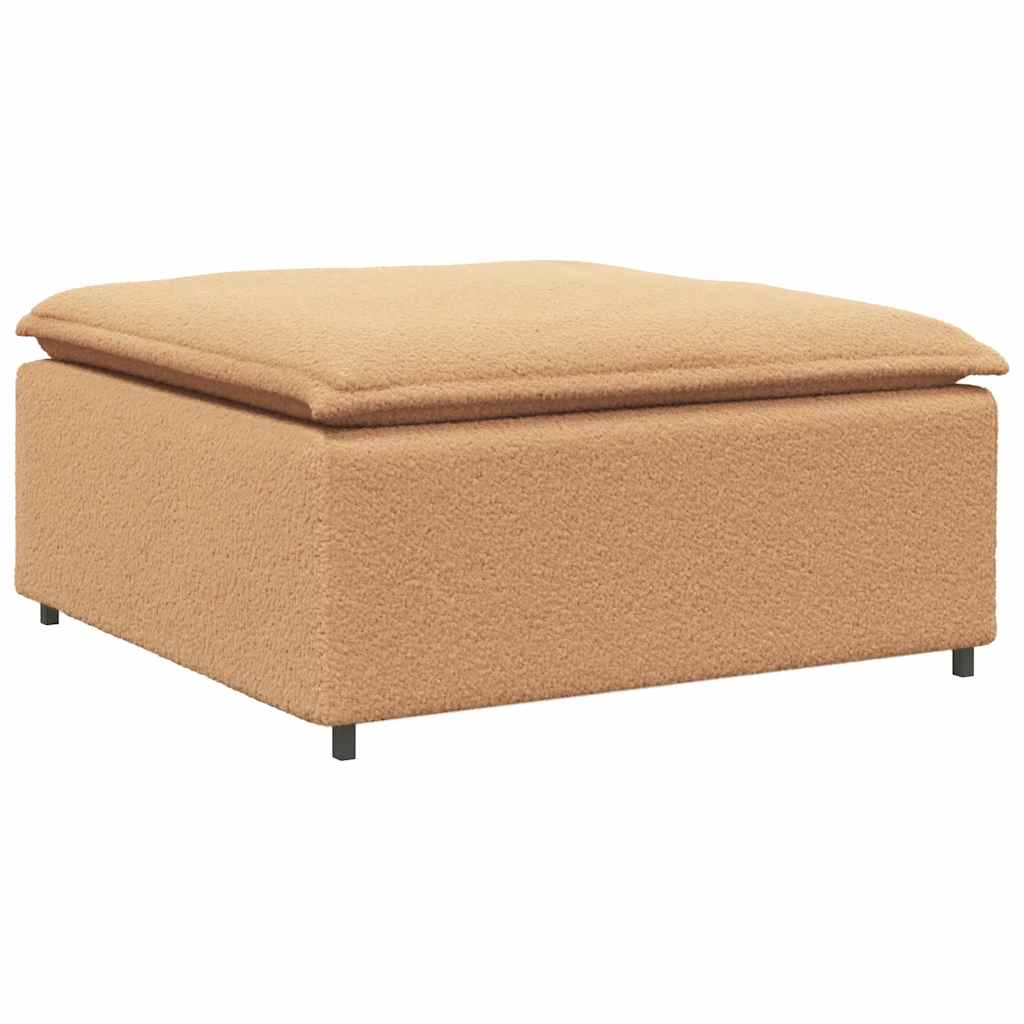 Repose-pieds modulaire beige 100x100x48 cm - XIOS