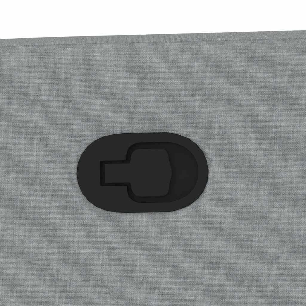 Fauteuil inclinable Gris clair Tissu - XIOS