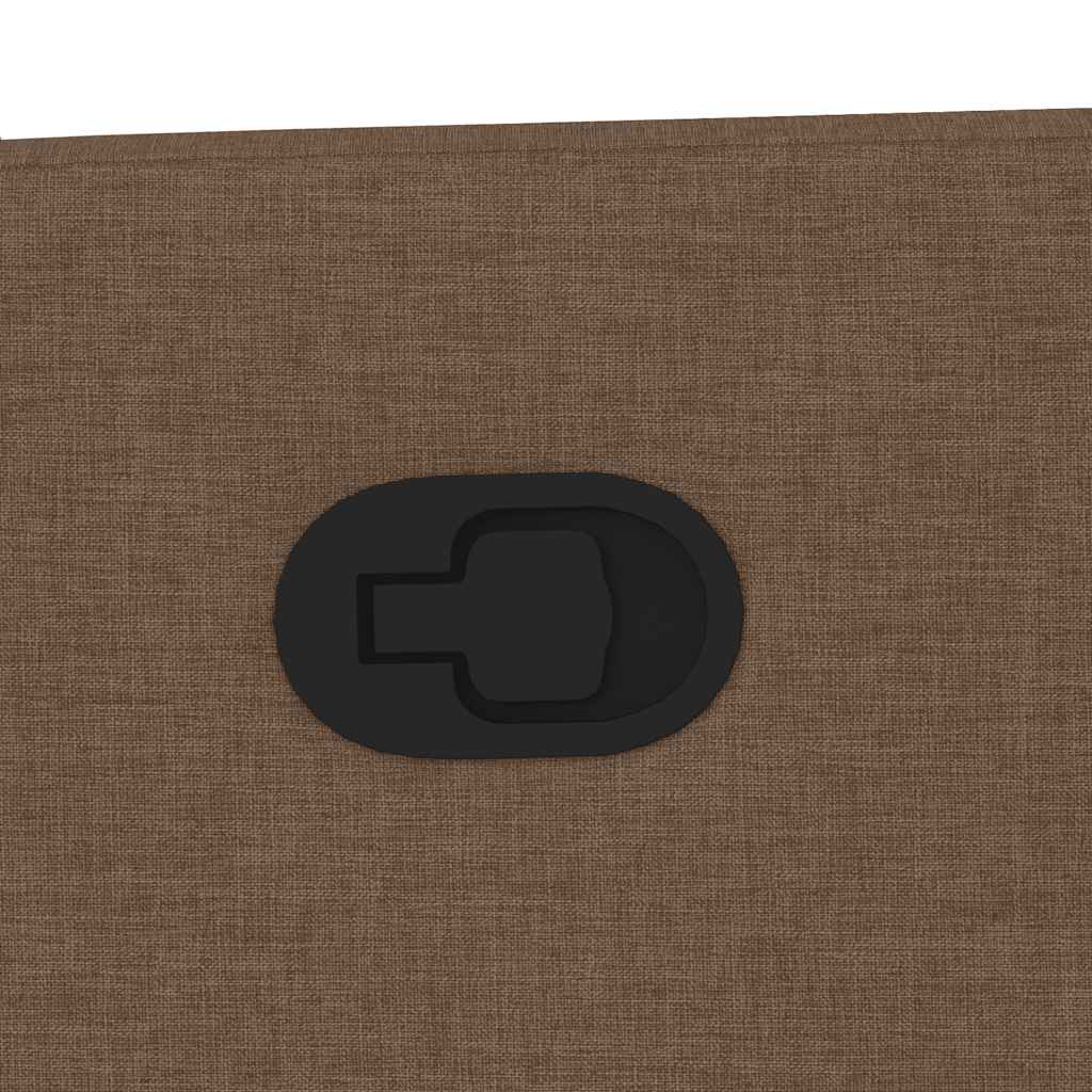 Fauteuil inclinable Marron Tissu - XIOS