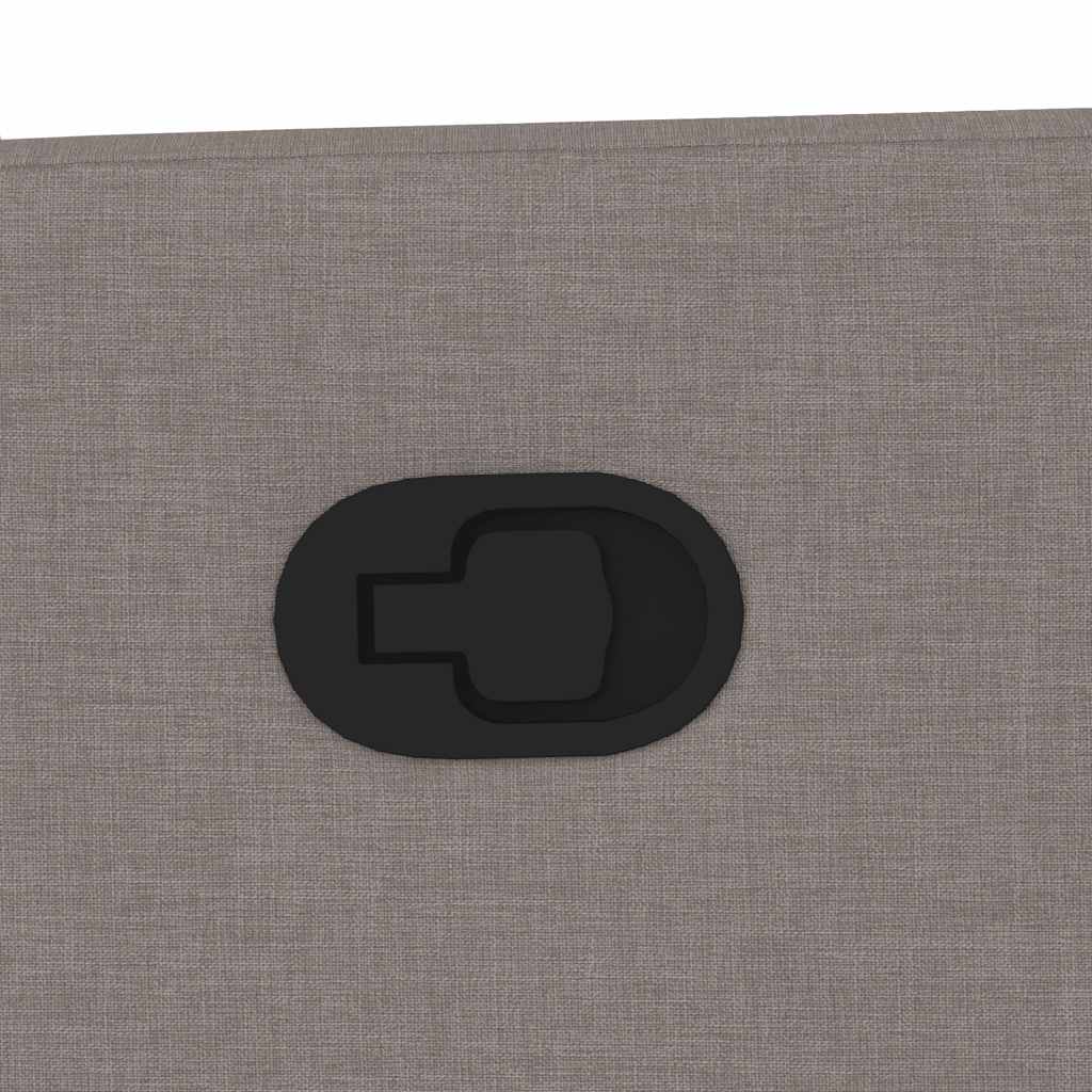 Fauteuil inclinable Taupe Tissu - XIOS