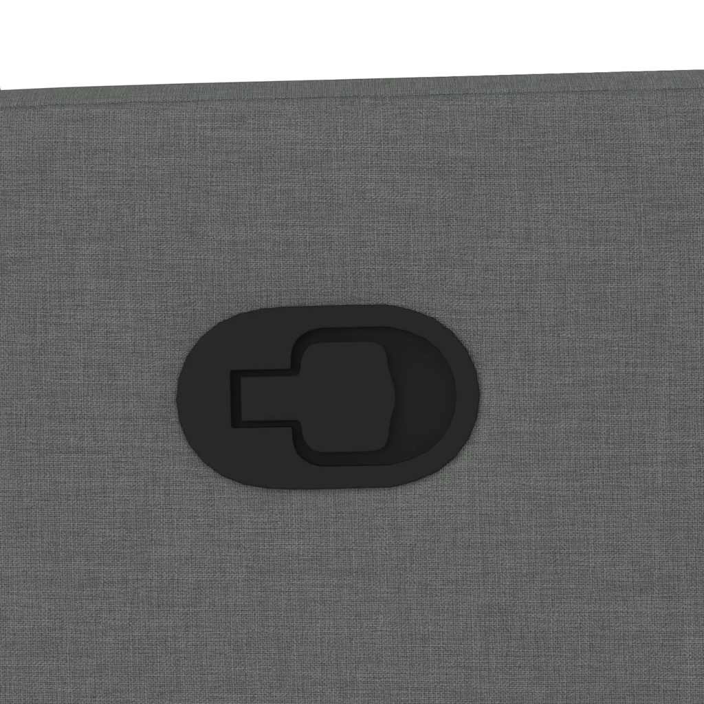 Fauteuil de massage inclinable Gris foncé Tissu - XIOS