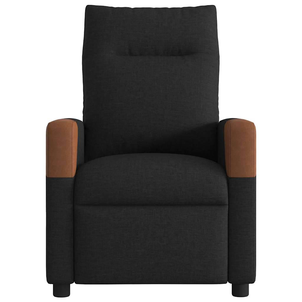 Fauteuil de massage inclinable Noir Tissu - XIOS