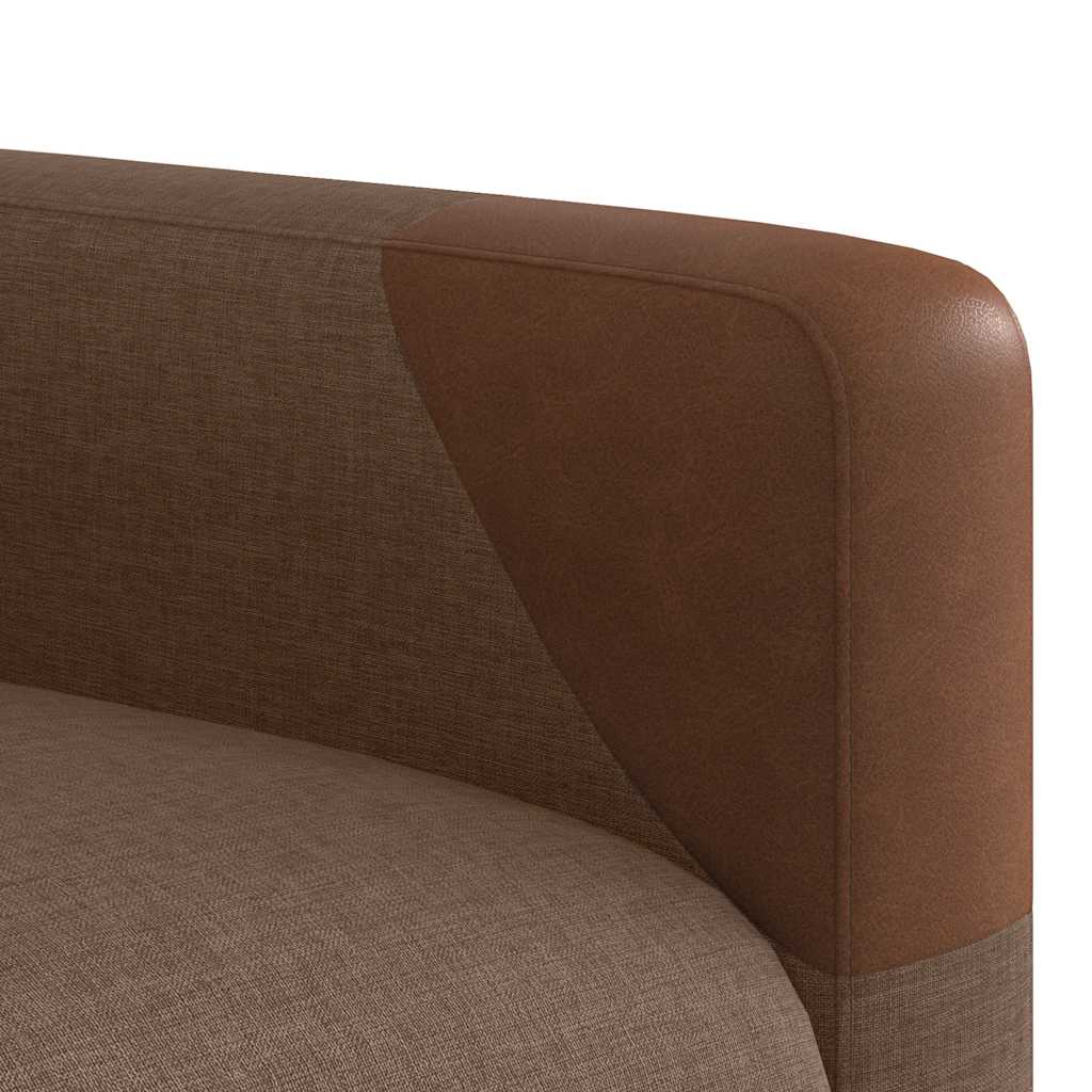 Fauteuil de massage inclinable Marron Tissu - XIOS