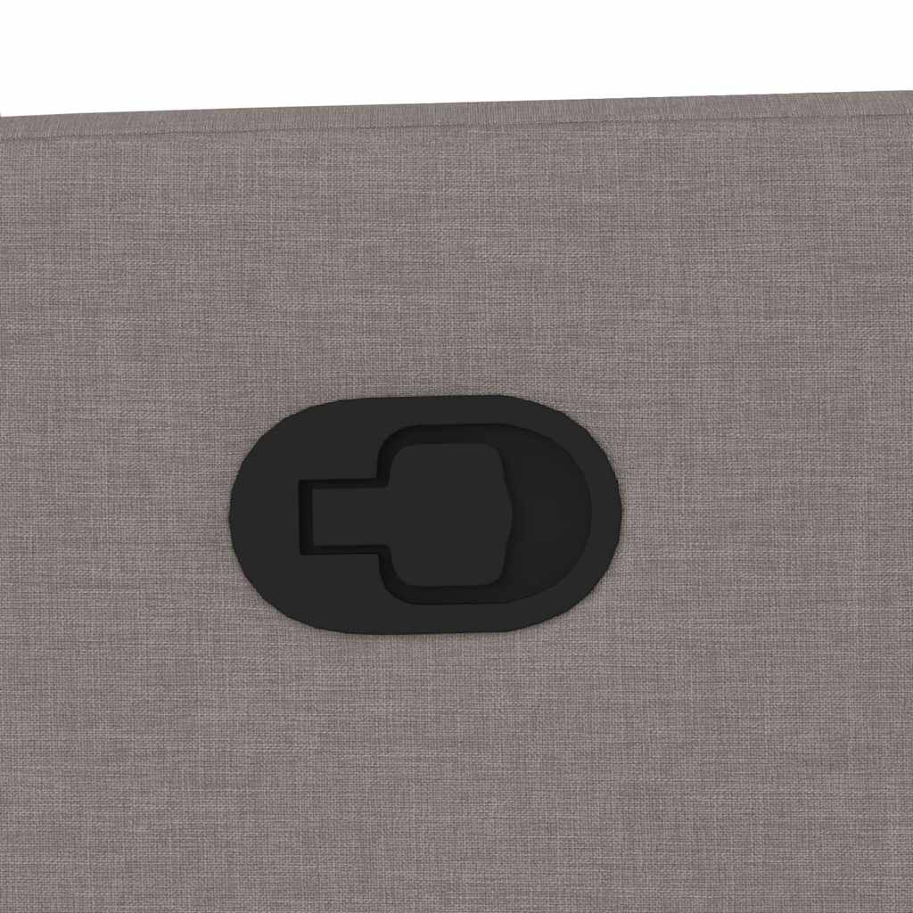 Fauteuil de massage inclinable Taupe Tissu - XIOS