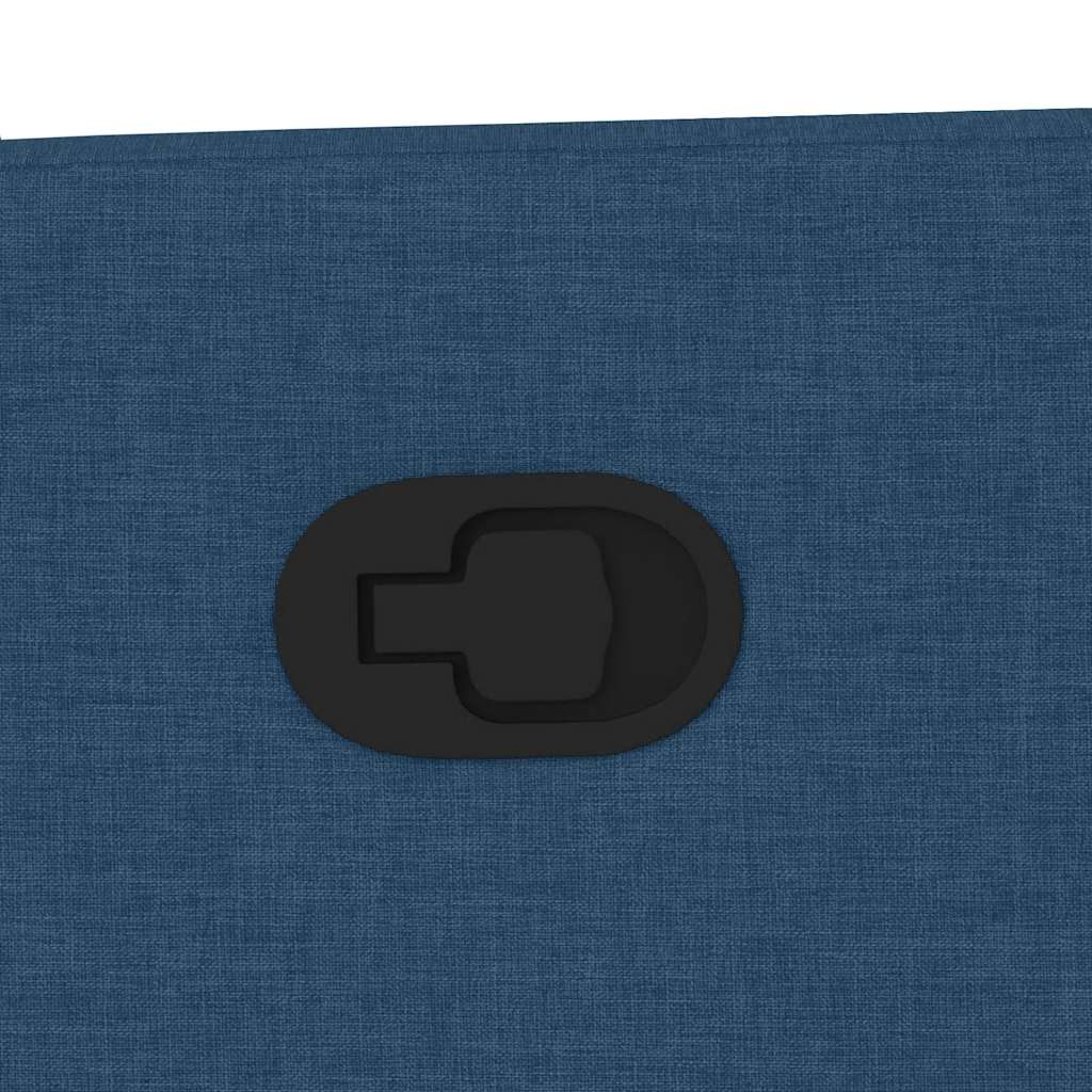 Fauteuil inclinable de massage Bleu Tissu - XIOS