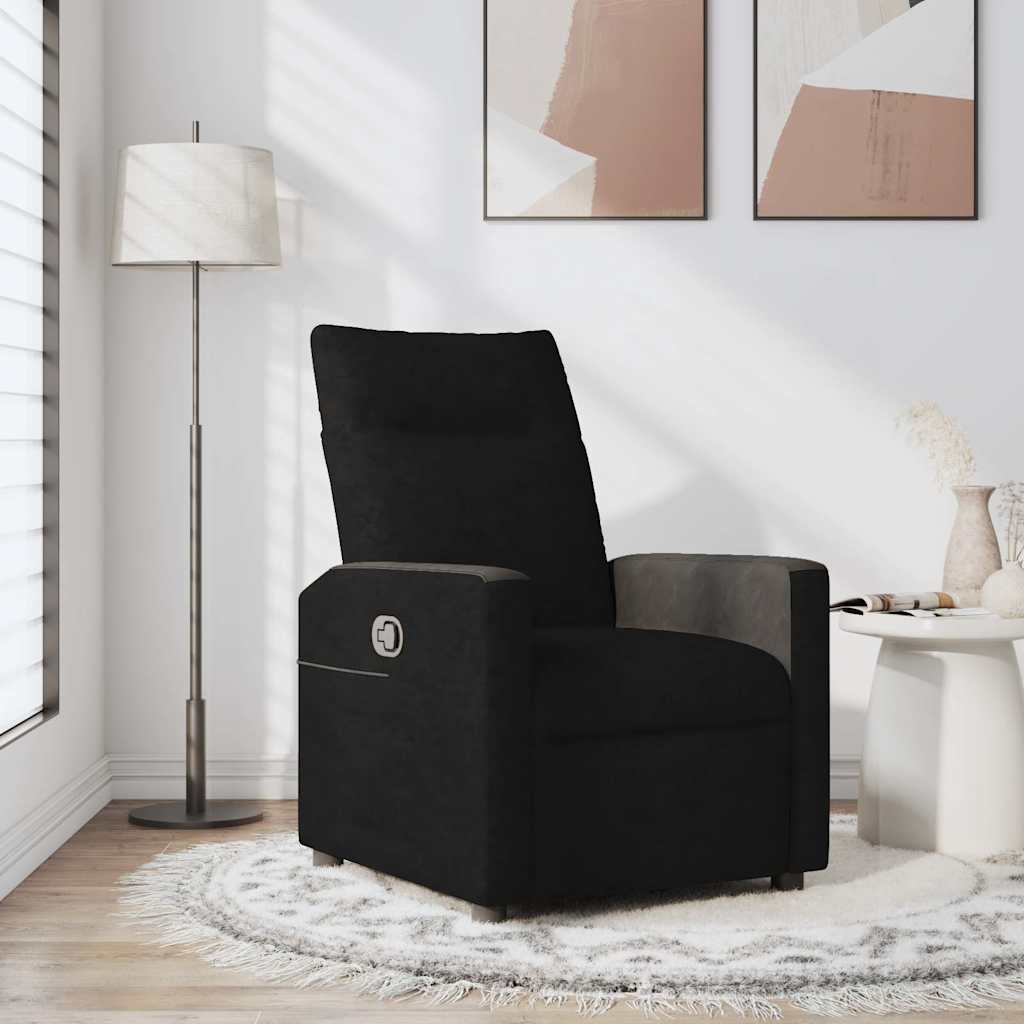 Fauteuil inclinable Noir Tissu - XIOS
