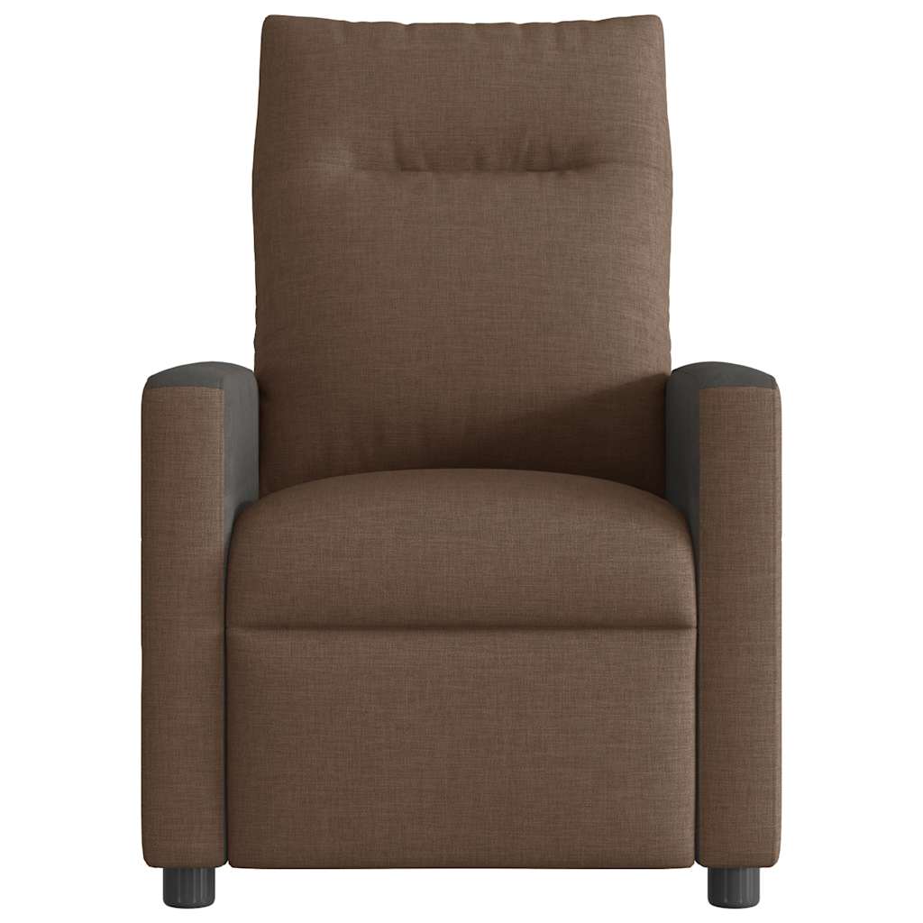 Fauteuil inclinable Marron Tissu - XIOS