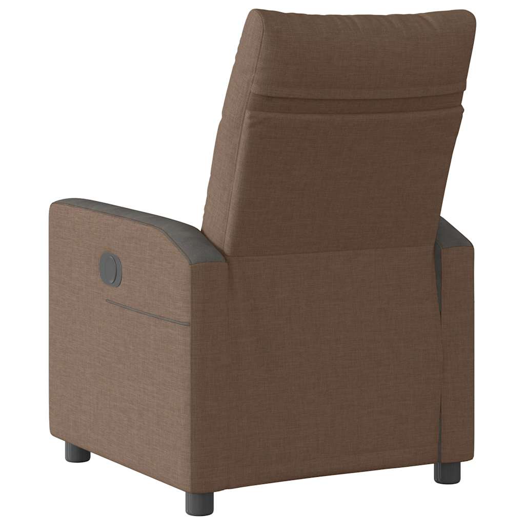 Fauteuil inclinable Marron Tissu - XIOS