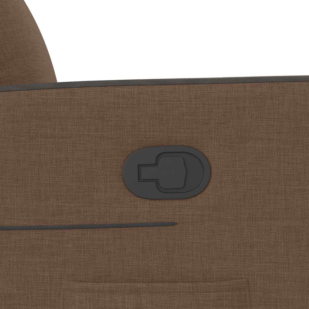 Fauteuil inclinable Marron Tissu - XIOS