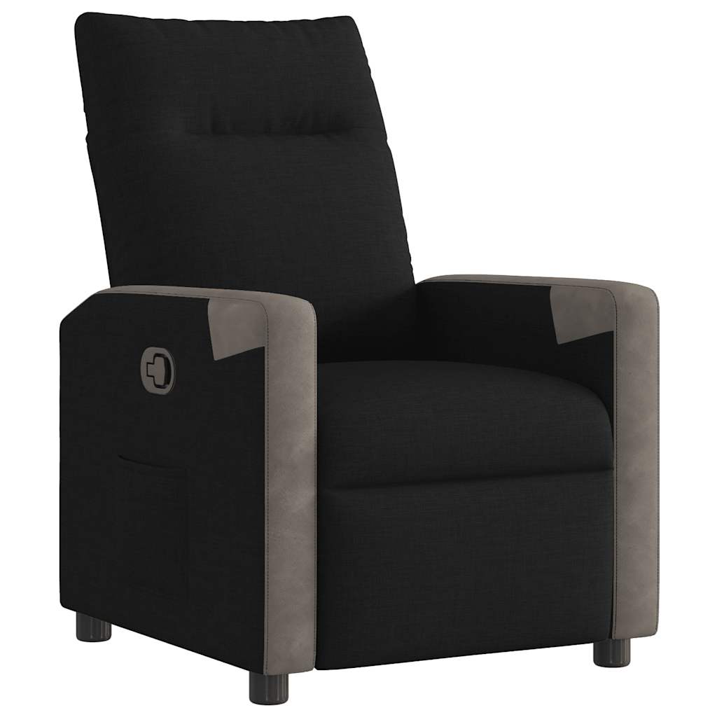 Fauteuil inclinable Noir Tissu - XIOS