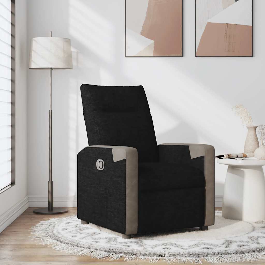 Fauteuil inclinable Noir Tissu - XIOS