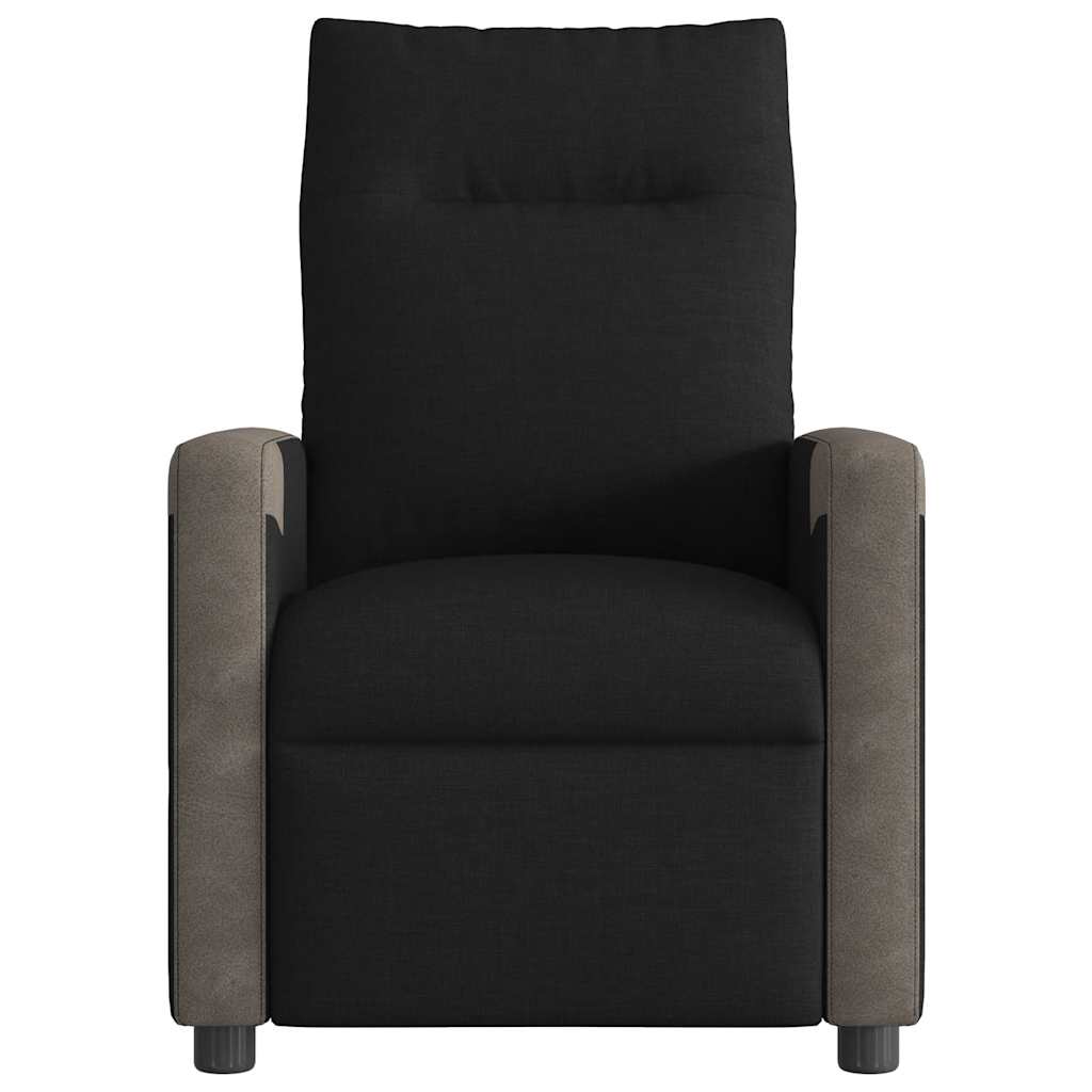 Fauteuil de massage inclinable Noir Tissu - XIOS