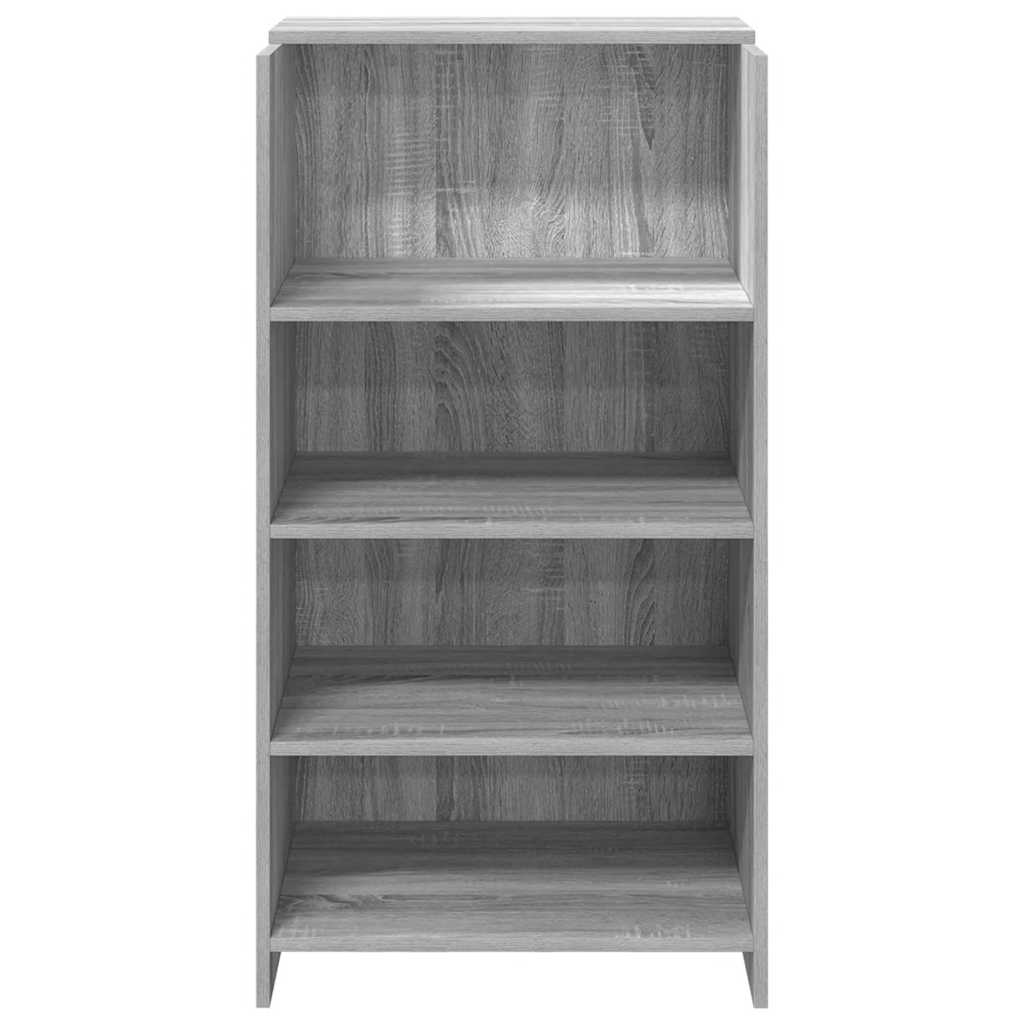 Bureau de réception sonoma gris 55x50x103,5 cm bois ingénierie - XIOS