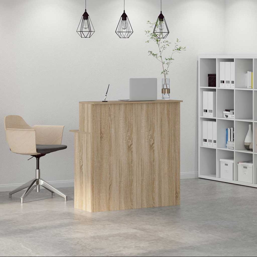 Bureau de réception Chêne Sonoma 100x50x103,5 cm Bois d'ingénierie - XIOS